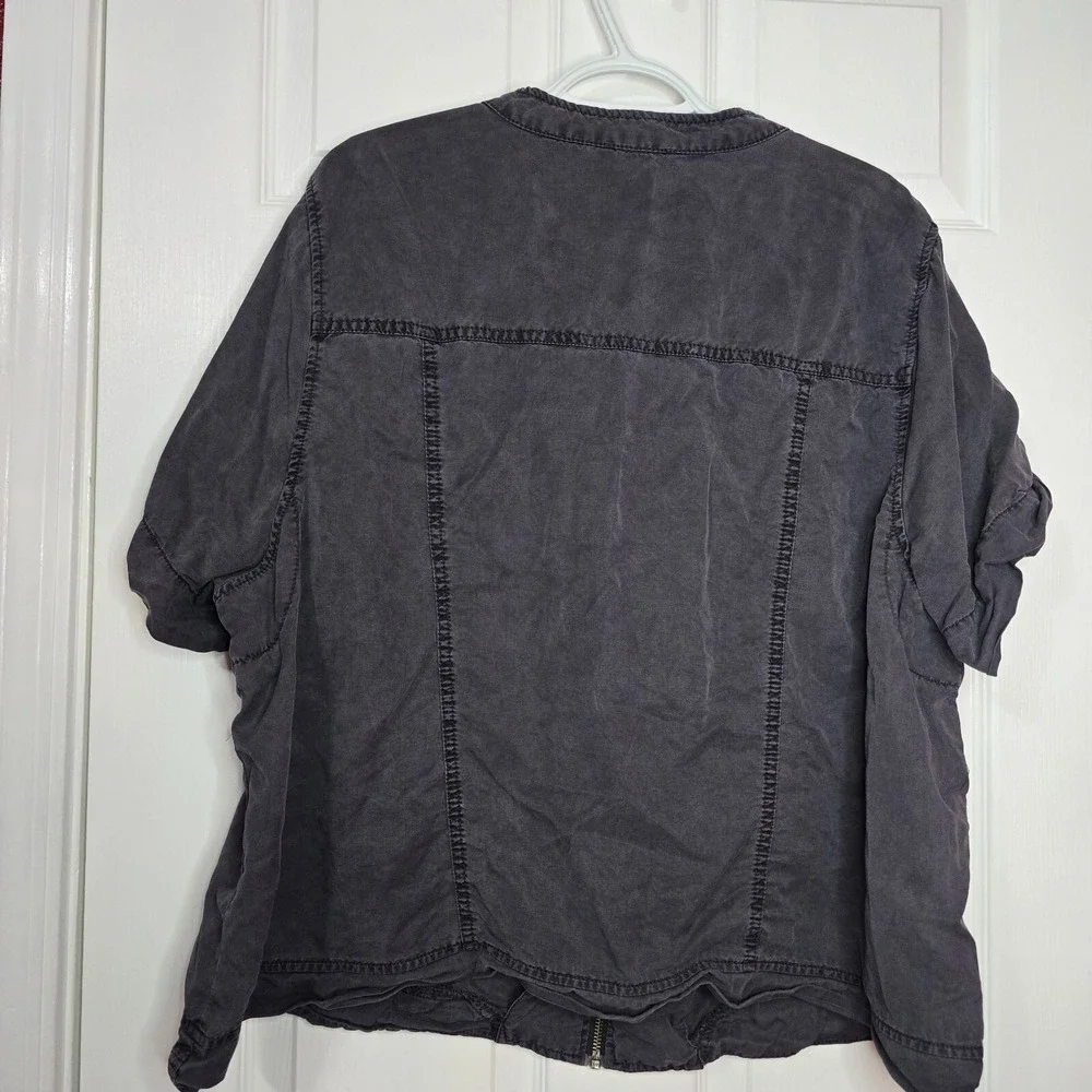 Torrid Plus‎ Size Tencel Boxy Jacket Coat